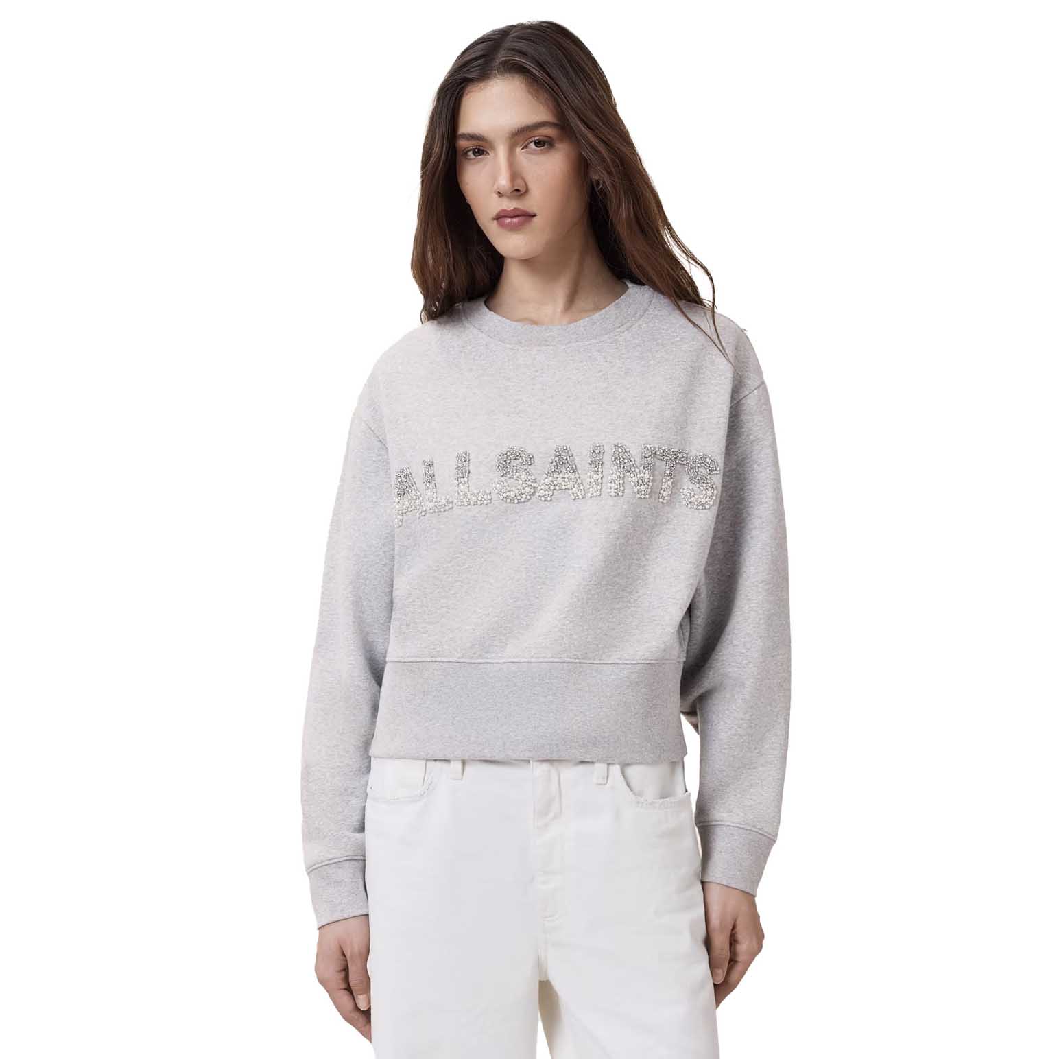 AllSaints Pearl Separo Sequin Sweatshirt